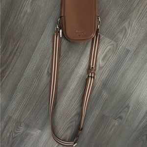 Kate Spade Brown Crossbody Bag with Sleek Design